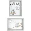 Steinbild „Liebe“ mit Spruch