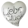 Herz-Spardose "Liebe" aus Porzellan