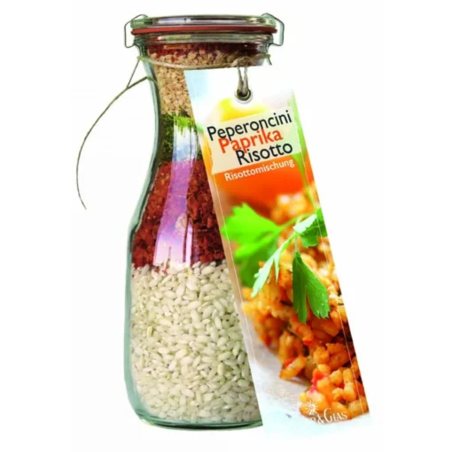 Feuer&Glas – Peperoncini Paprika Risotto – 0,5 Liter Weckflasche