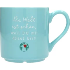 Lieblingsbecher "Die Welt ist schön" by Depesche
