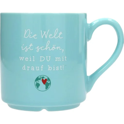 Lieblingsbecher "Die Welt ist schön" by Depesche