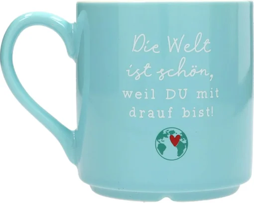 Lieblingsbecher "Die Welt ist schön" by Depesche
