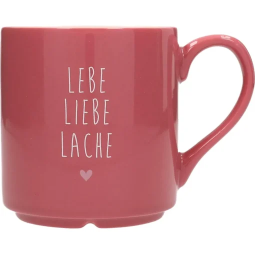 Lieblingsbecher "Lebe, Liebe, Lache" by Depesche