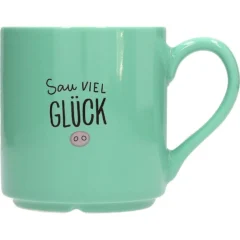 Lieblingsbecher "Sau viel Glück" by Depesche