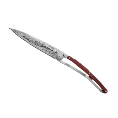 Deejo 37g - Taschenmesser mit Korallenholzgriff - Auf dem Bauernhof