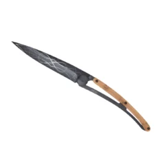 Deejo 37g - Taschenmesser mit Wacholderholzgriff - Infinity