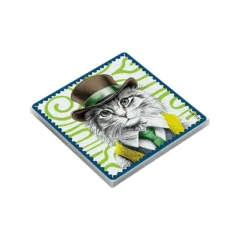 Untersetzer – Human Essence – Katze “Independence”