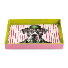 Tablett – Human Essence – Hund "Friendship" 29 x 22 cm