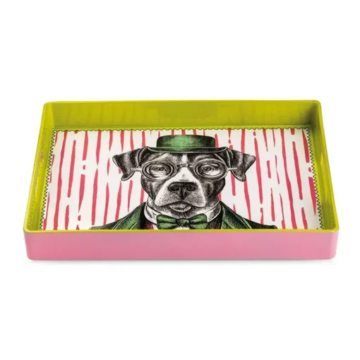 Tablett – Human Essence – Hund "Friendship" 29 x 22 cm
