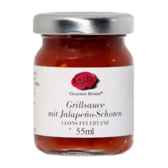 Gourmet Berner® Grillsauce mit Jalapeñoschoten 55 ml