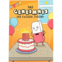 Musikkarte mit Überraschung "Geheimnis"