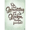 Musikkarte mit Überraschung "Glocken"