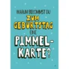 Musikkarte mit Überraschung "Pimmelkarte"