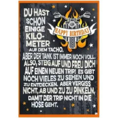 Musikkarte mit Überraschung "Ein neuer Trip"