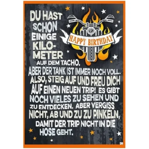 Musikkarte mit Überraschung "Ein neuer Trip"