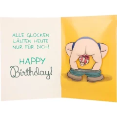 Musikkarte mit Überraschung 