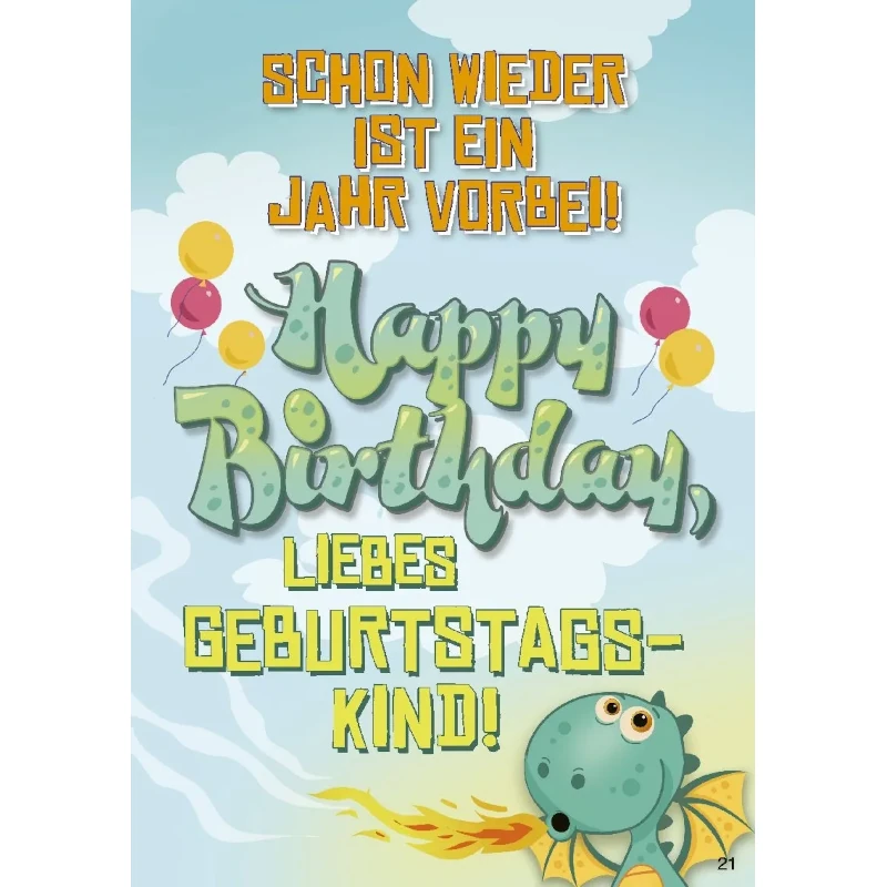 Musikkarte mit Überraschung "Geburtstagskind"