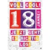 Musikkarte mit Überraschung "Voll cool!"