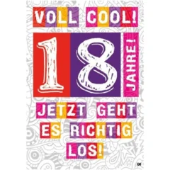 Musikkarte mit Überraschung "Voll cool!"