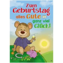 Musikkarte mit Überraschung "Zum Geburtstag"