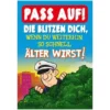 Musikkarte mit Überraschung "Pass auf!"