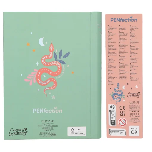 PENfection Notizbuch mit Stifteset SNAKE
