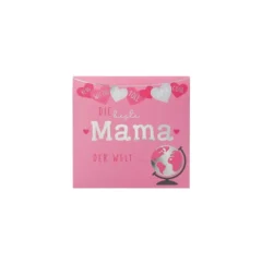 Pop-up-Musikkarte "Die beste Mama" mit Licht-Effekt