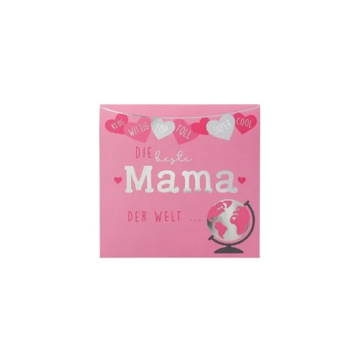 Pop-up-Musikkarte "Die beste Mama" mit Licht-Effekt