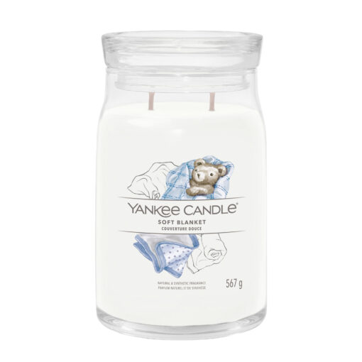Yankee Candle Duftkerze - Soft Blanket, großes Glas