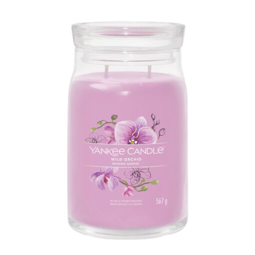 Yankee Candle Duftkerze - Wild Orchid, großes Glas