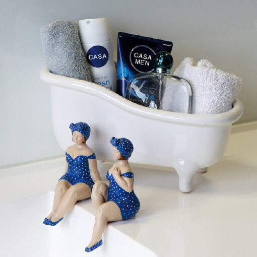 Dekoobjekt "Badewanne" aus Pozellan, Stimmungsbild