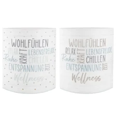 Dekoleuchte "Achtsamkeit" aus Papier