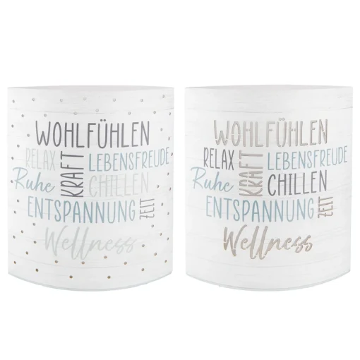 Dekoleuchte "Achtsamkeit" aus Papier
