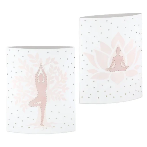 Dekoleuchte "Namaste" aus Papier