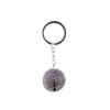 Schlüsselanhänger mit Schmuckstein Amethyst "Lebensbaum"