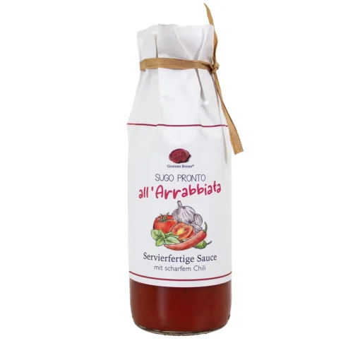 Gourmet Berner® Sugo Pronto all'Arrabbiata Tomatensauce, 500 g