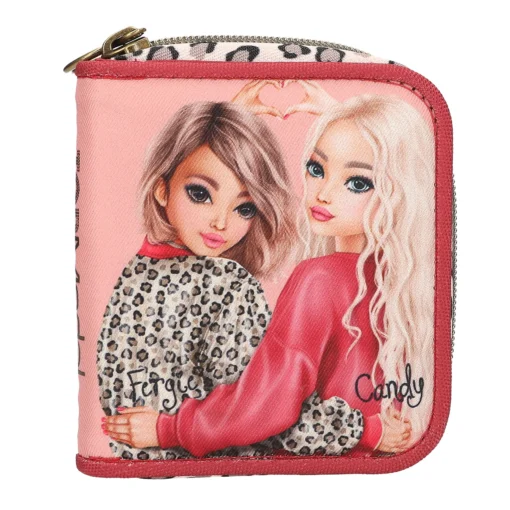 TOPModel Portemonnaie LEOHEART, Front mit Modelmotiv