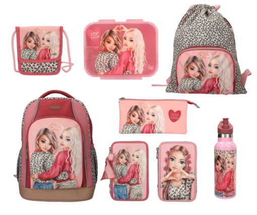 TOPModel Schulrucksack-SET LEOHEART - Kollektion 2025 - mit GRATIS Wundertüte