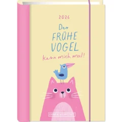 Terminplaner 2026 Hardcover "Frühe Vogel" - Grafik Werkstatt, Cover