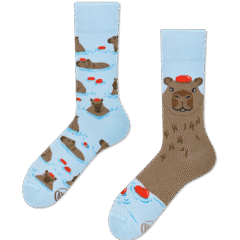 Many Mornings® Socken Capybara