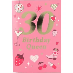 Jump Outs Musikkarte "30 – Birthday Queen"