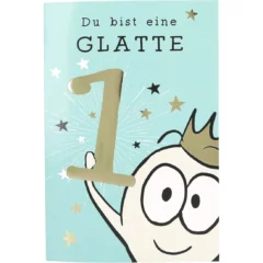 Jump Outs Musikkarte "Glatte 1"