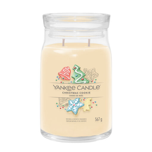 Yankee Candle Duftkerze - Christmas Cookie, großes Glas
