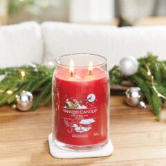 Yankee Candle Duftkerze - Christmas Eve, großes Glas - Moodshot, Wohnzimmer