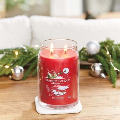 Yankee Candle Duftkerze - Christmas Eve, großes Glas - Moodshot, Wohnzimmer