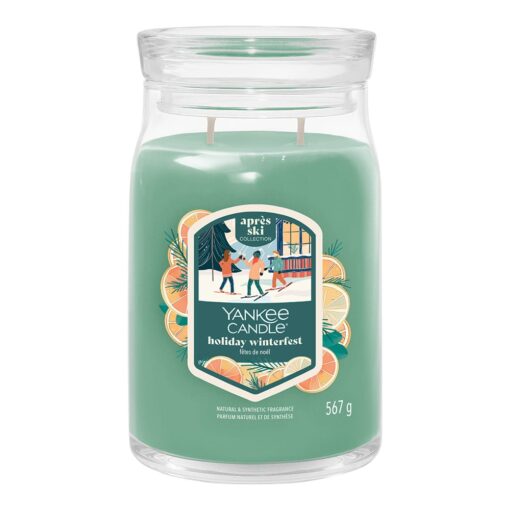 Yankee Candle Duftkerze - Holiday Winterfest, großes Glas