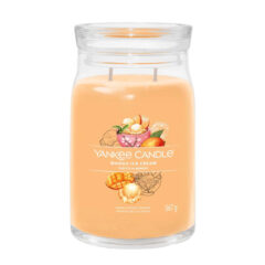 Yankee Candle Duftkerze - Mango Ice Cream, großes Glas