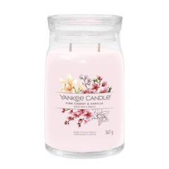 Yankee Candle Duftkerze - Pink Cherry & Vanilla, großes Glas