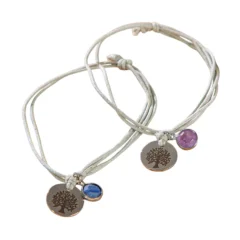 Armband mit Schmuckstein "Lebensbaum"