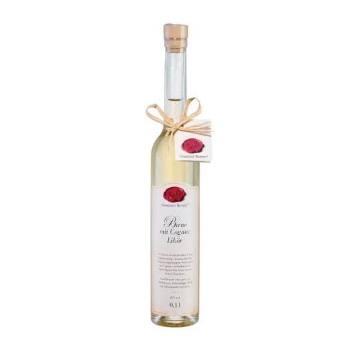 Gourmet Berner® Birne mit Cognac Likör, 0,1 l